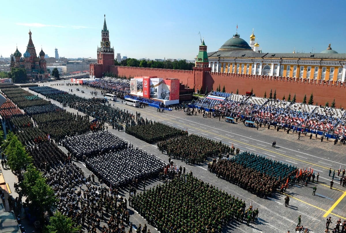 So this is why Russia celebrates the victory of World War II on a different date