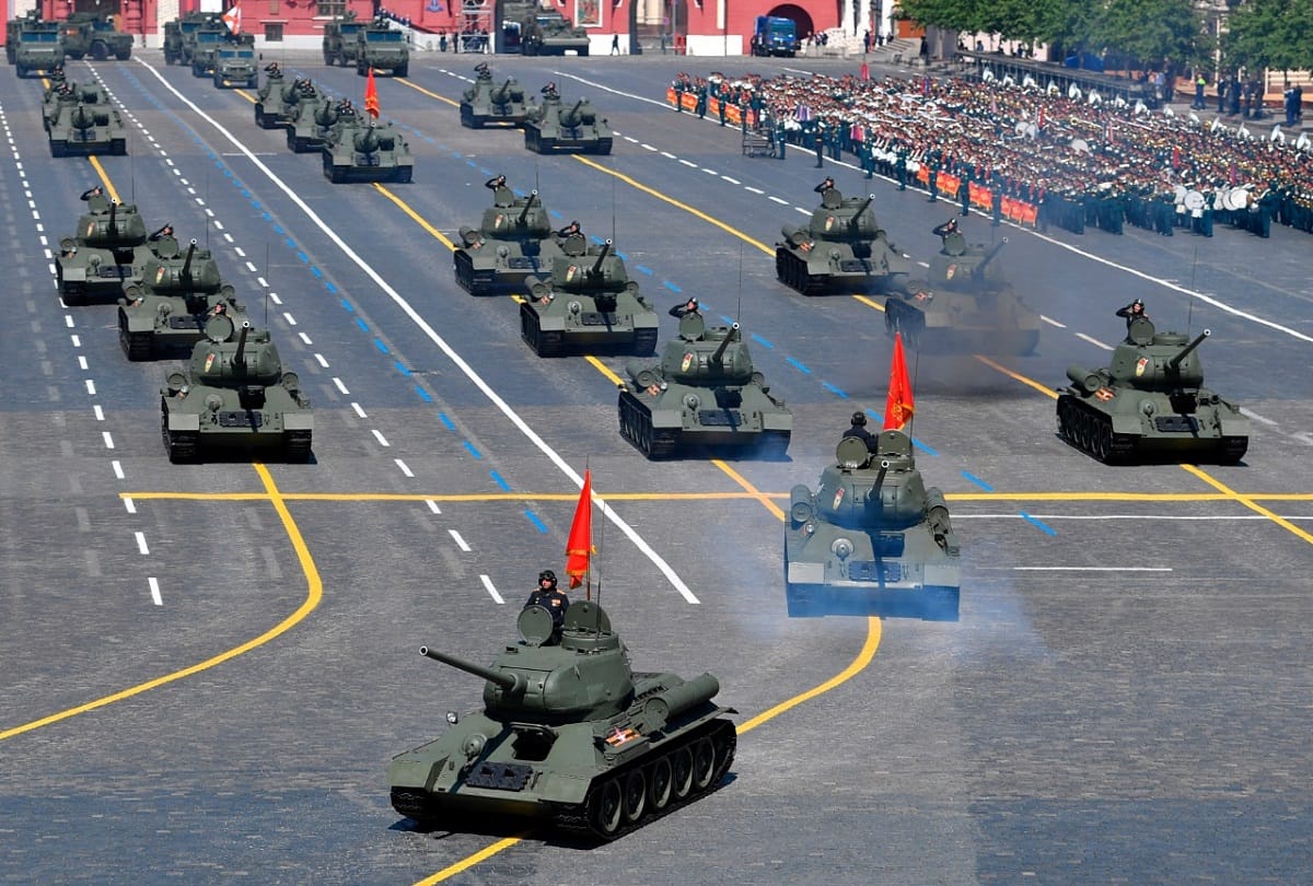 So this is why Russia celebrates the victory of World War II on a different date