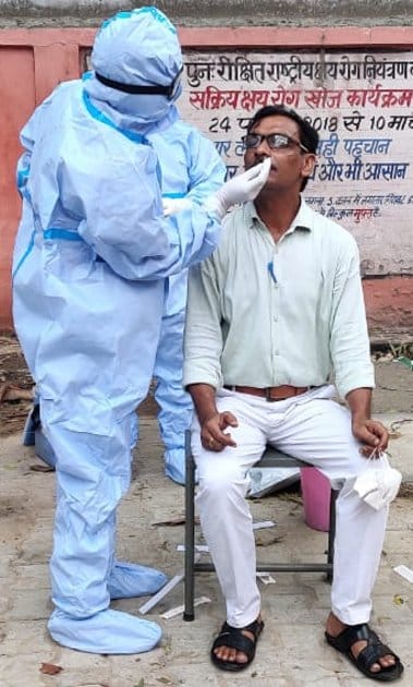 Four infected in the district including a young man who returned from Kazakhstan