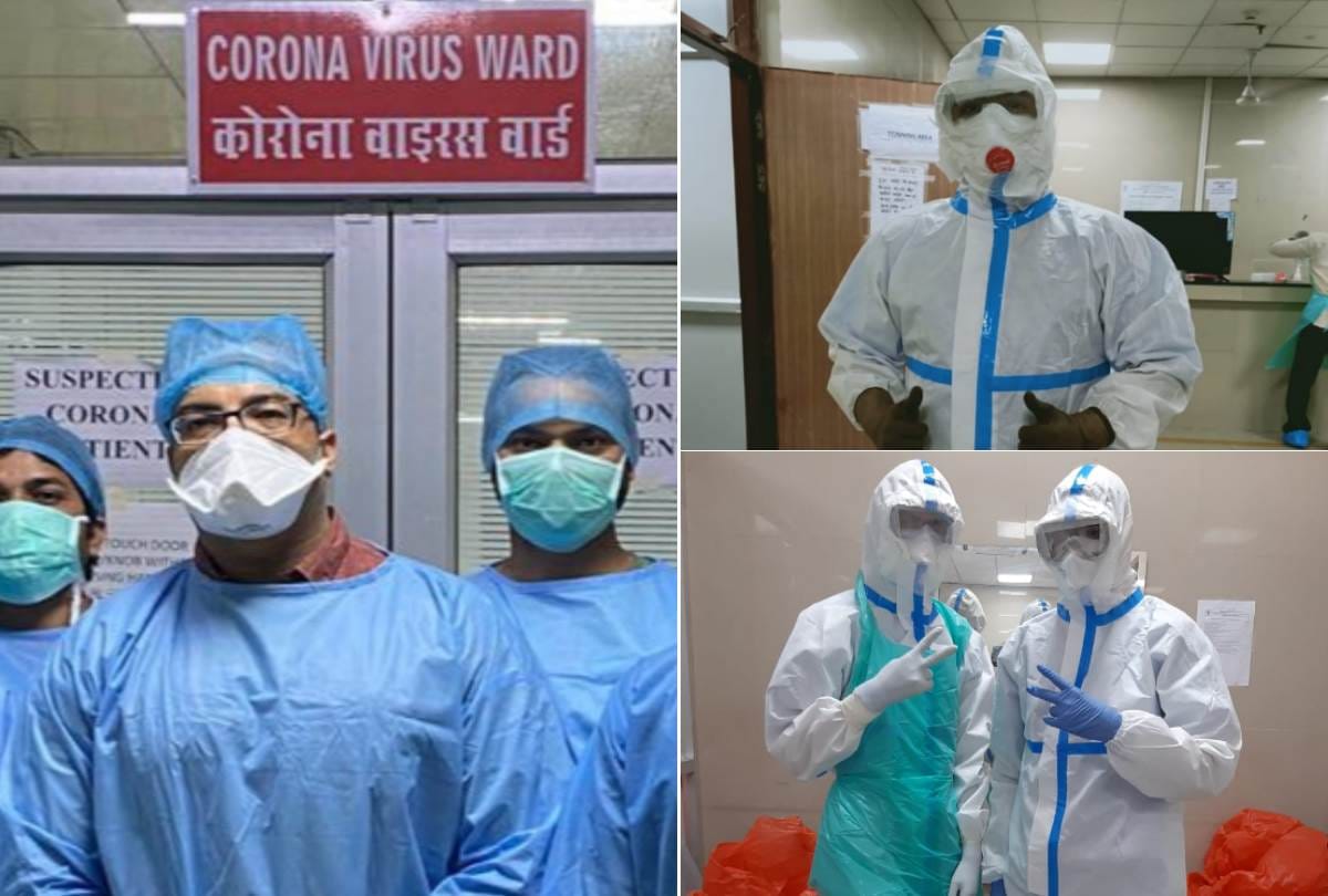 doctors are facing trouble during duty hours in corona ward