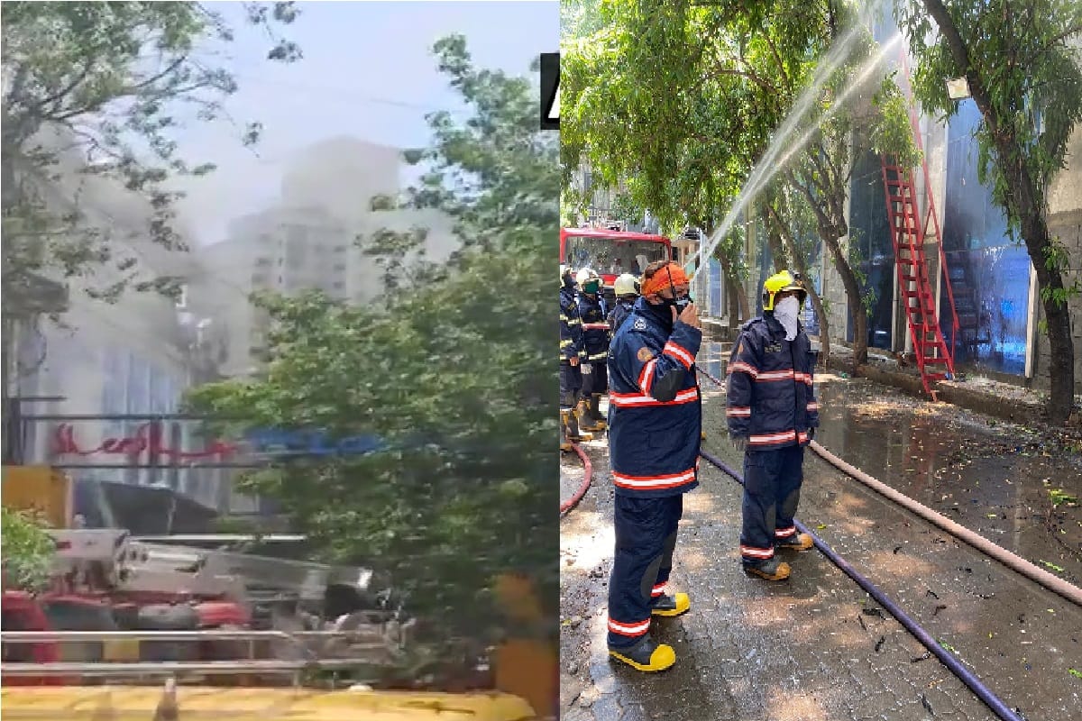 Mumbai Fire Latest News: Fire breaks out at a building in Raghuvanshi Mills of Lower Parel area, 8 fire tenders are at the spot
