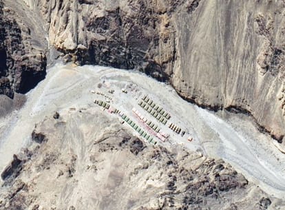 Satellite photos reveal the poll of China's dangerous intentions, dragon made solid construction on LAC