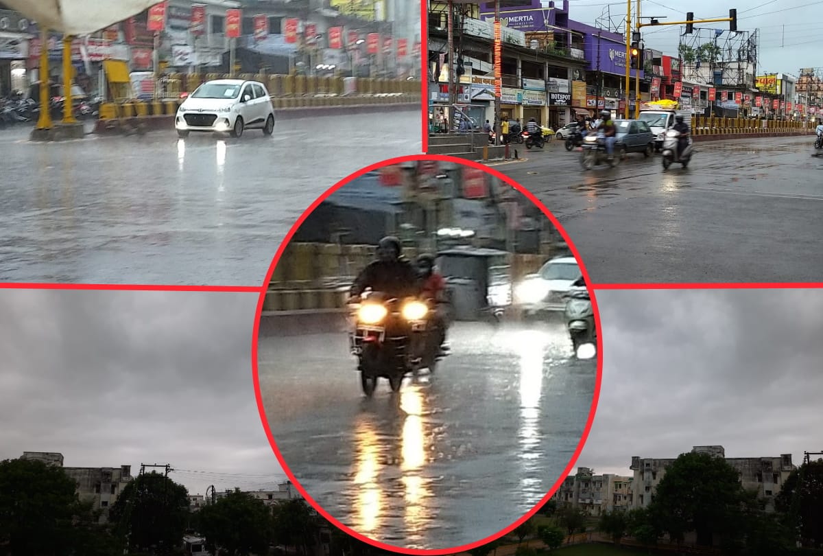 Gorakhpur weather update: start heavy rain in gorakhpur latest photos