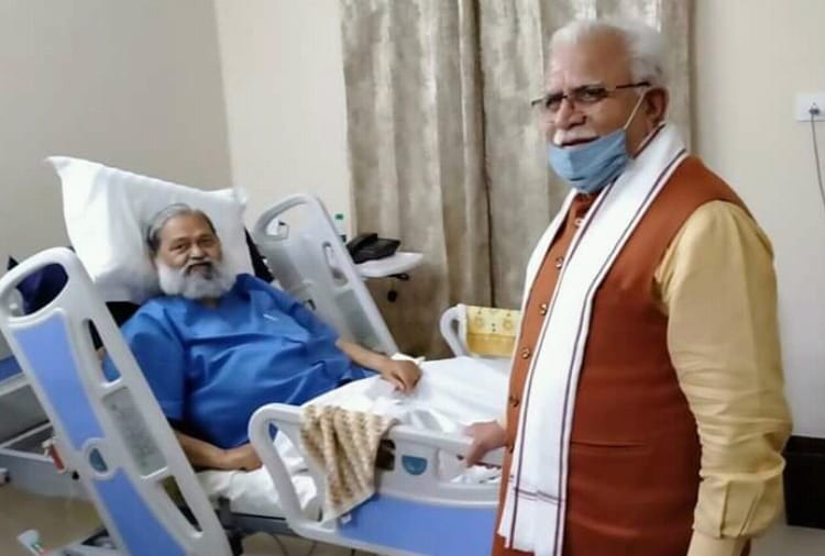 Haryana health and home minister anil vij targets on Congress