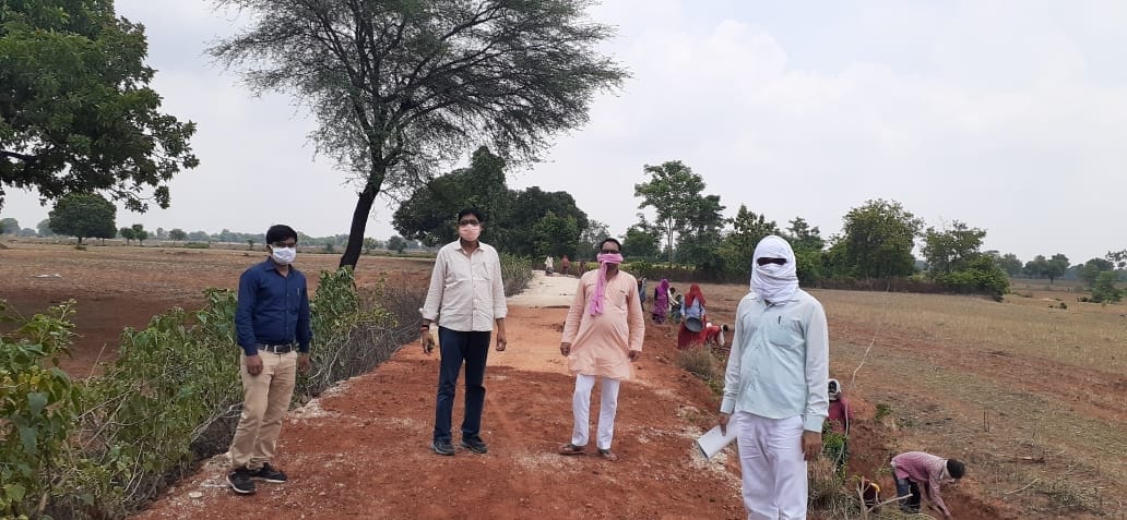 mgnrega inpected work