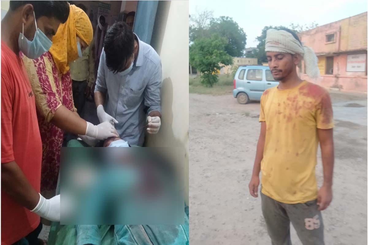 Bloody conflict between two brothers, a dozen injured in minor matter in Rohata, Meerut