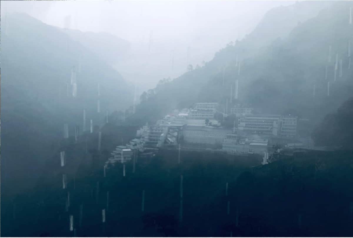 Monsoon in Jammu and Kashmir, rainfall in Mata Vaishno Devi Dham and nearby areas