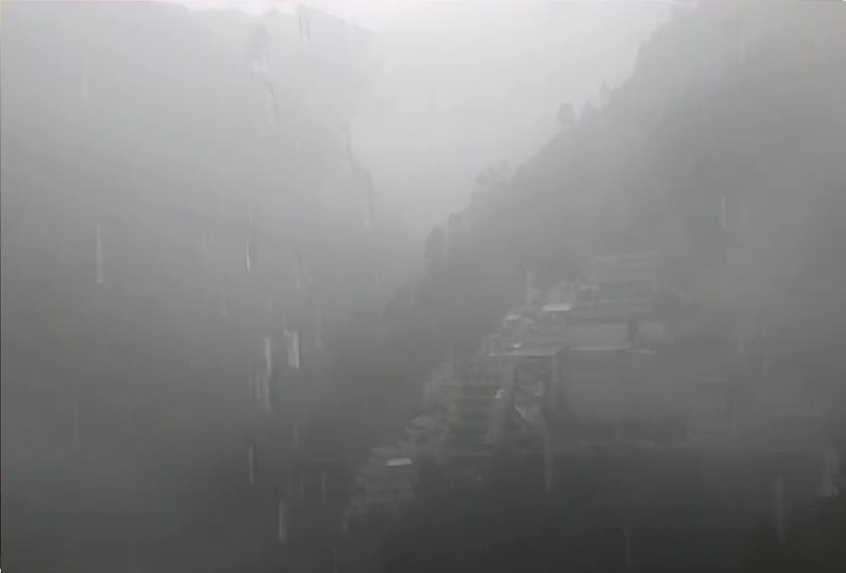 Monsoon in Jammu and Kashmir, rainfall in Mata Vaishno Devi Dham and nearby areas