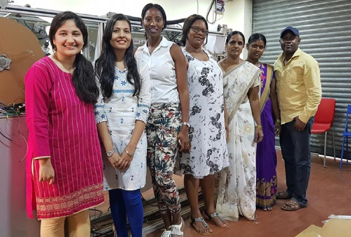 suhani mohan start a startup and sell cheaper cost pad