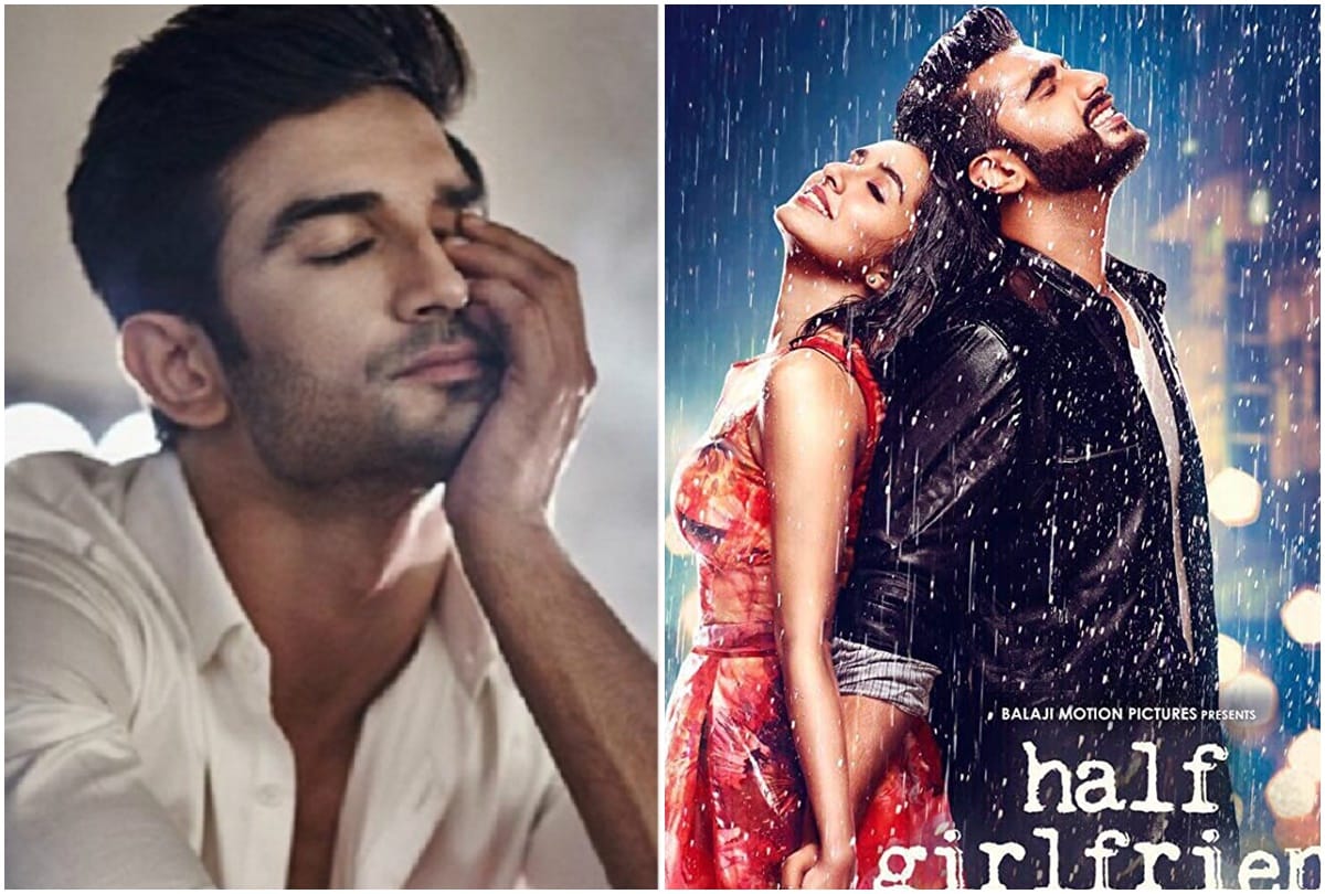 Sushant Singh Rajput Was First Choice For Half Girlfriend Instead Arjun Kapoor
