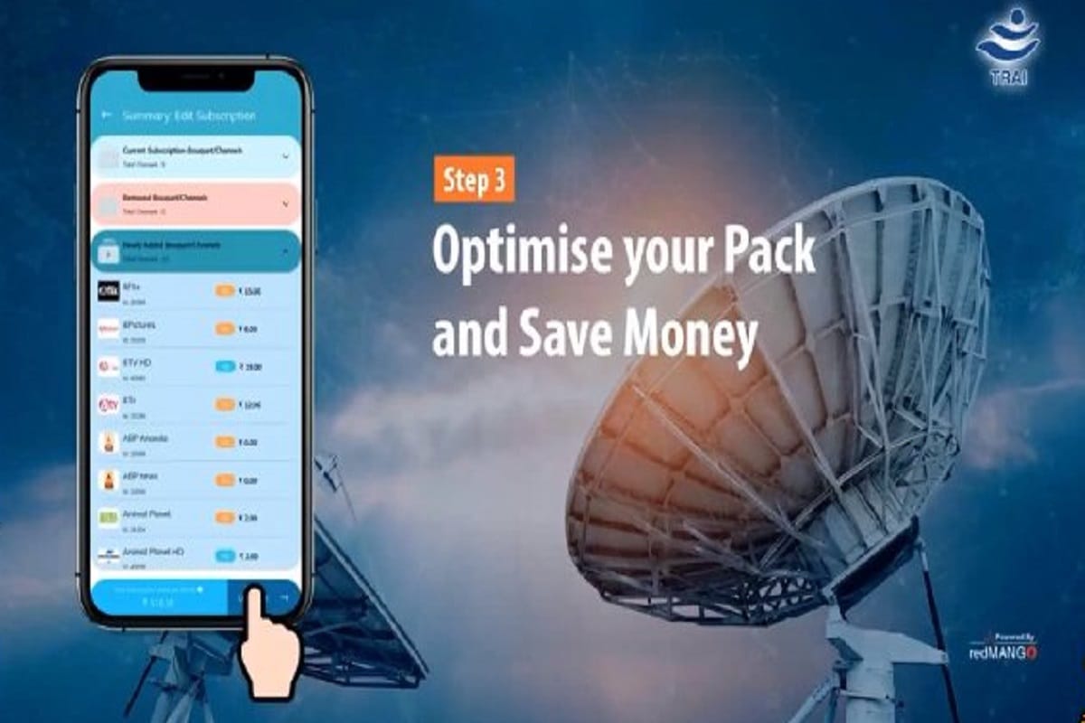 TRAI Channel Selector App