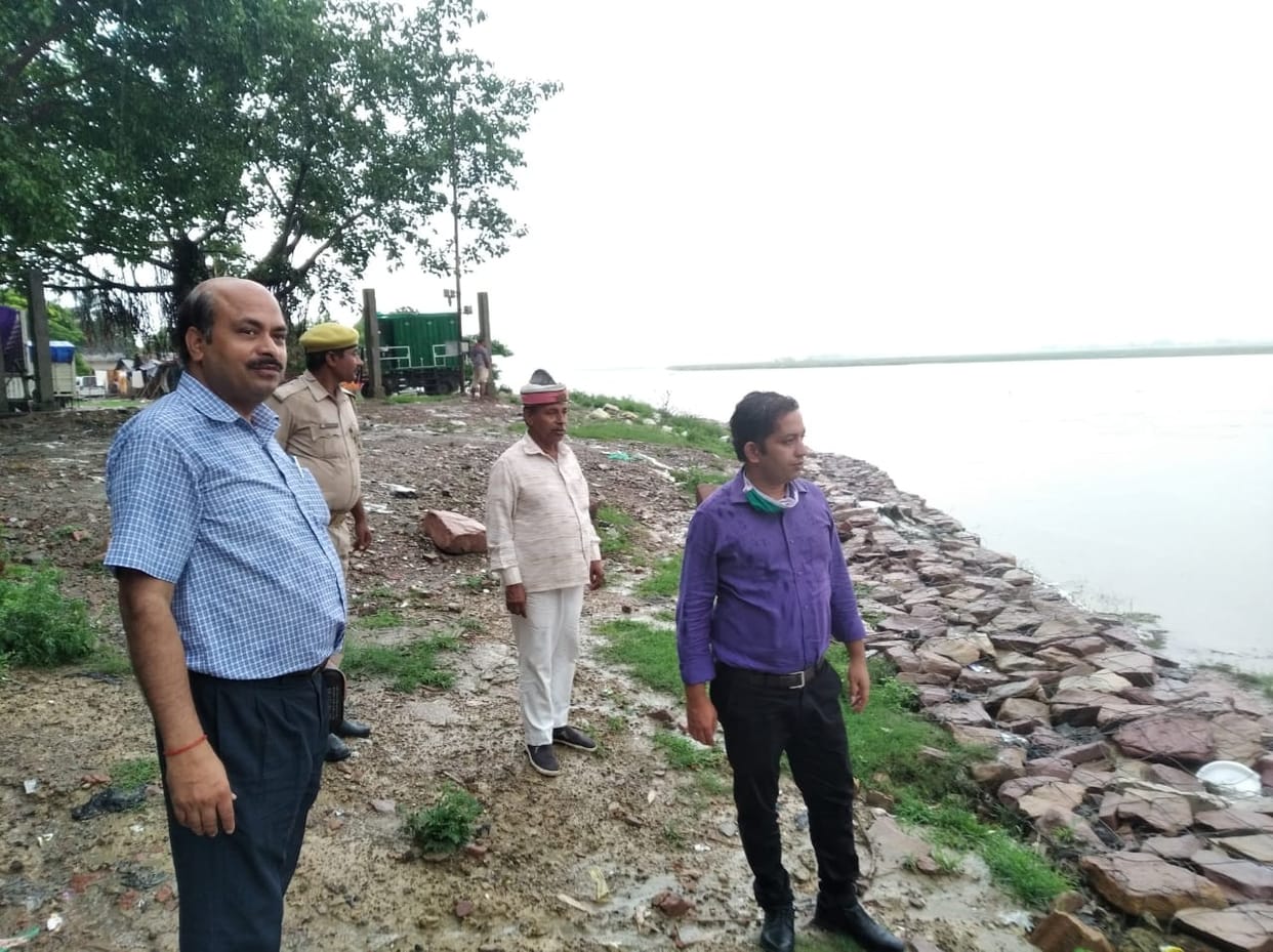 The water level of Ghaghra started increasing