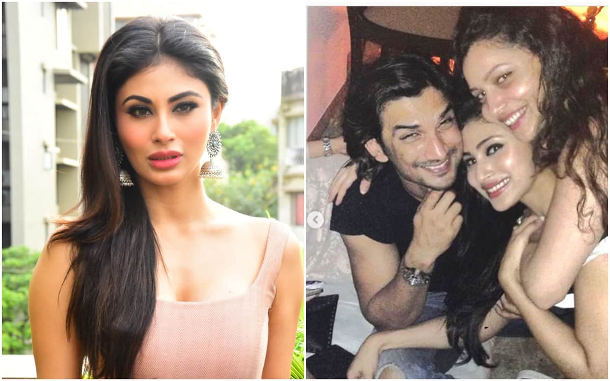 Mouni Roy on Thursday shared old photos of late actor Sushant Singh Rajput and Ankita Lokhande