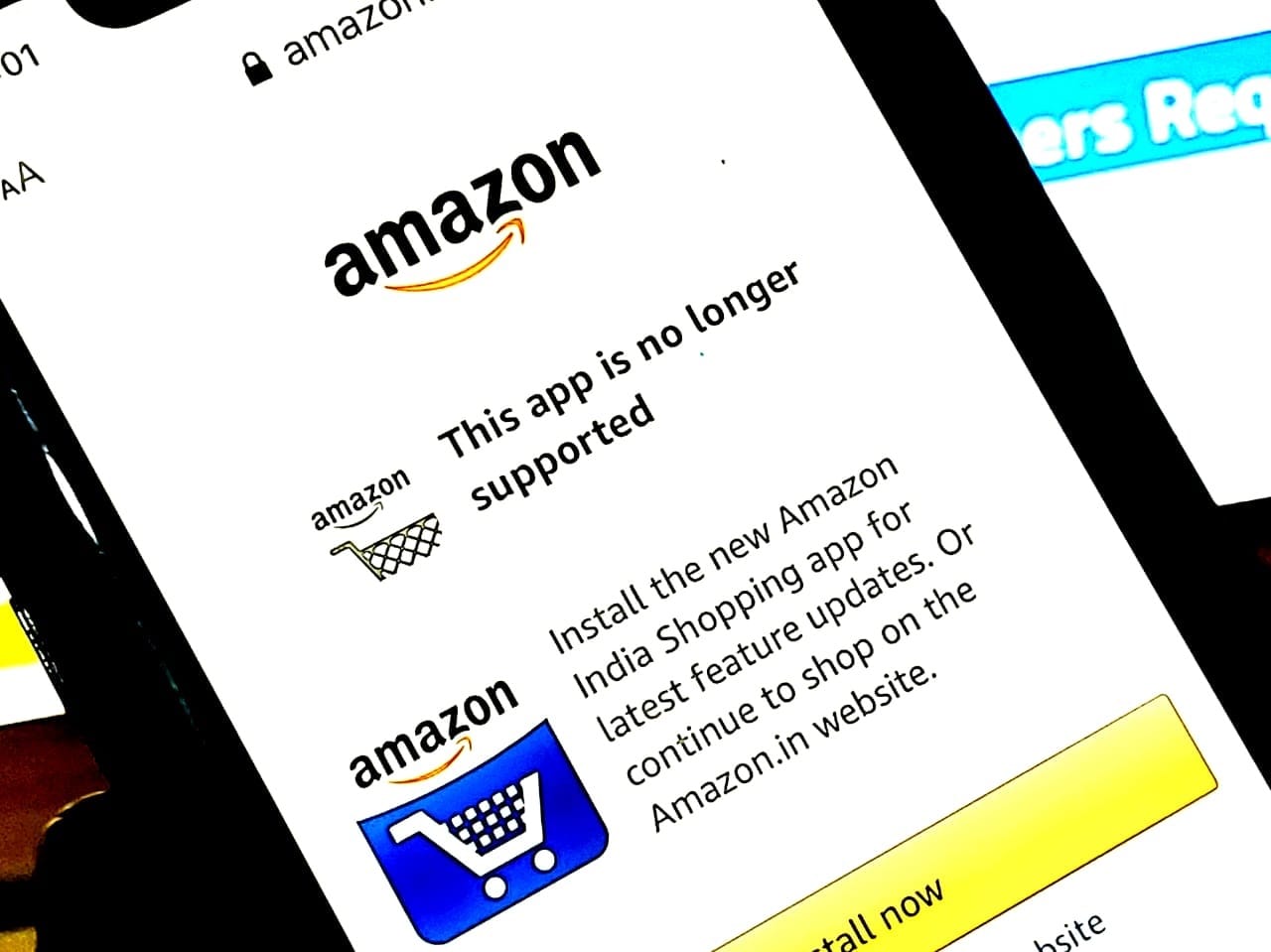 Amazon shutdown Its Original iOS App in India, Customers Required to Switch to New App or Use Website