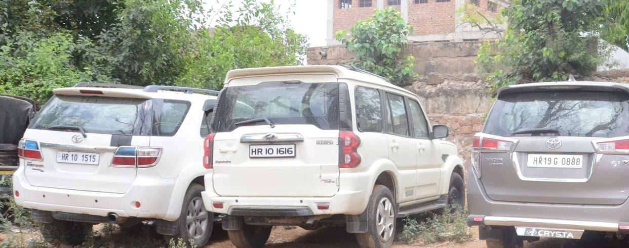 Crime,froud,car,charkhi dadri news,registration