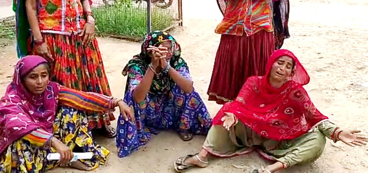 Burnt dead body of the girl of Pachhiyan Lohar