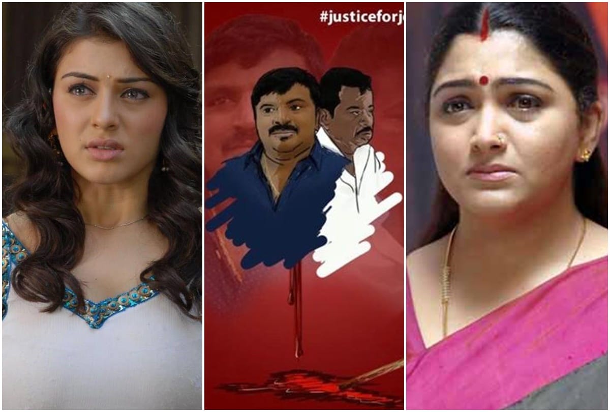 South Indian film industry celebs tweet and reaction with hashtag JusticeforJayarajAndFenix