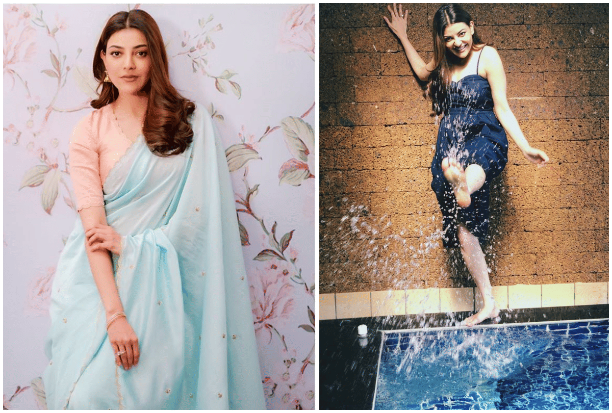 Kajal Aggarwal fiance Gautam Kitchlu Shares engagement ceremony Picture