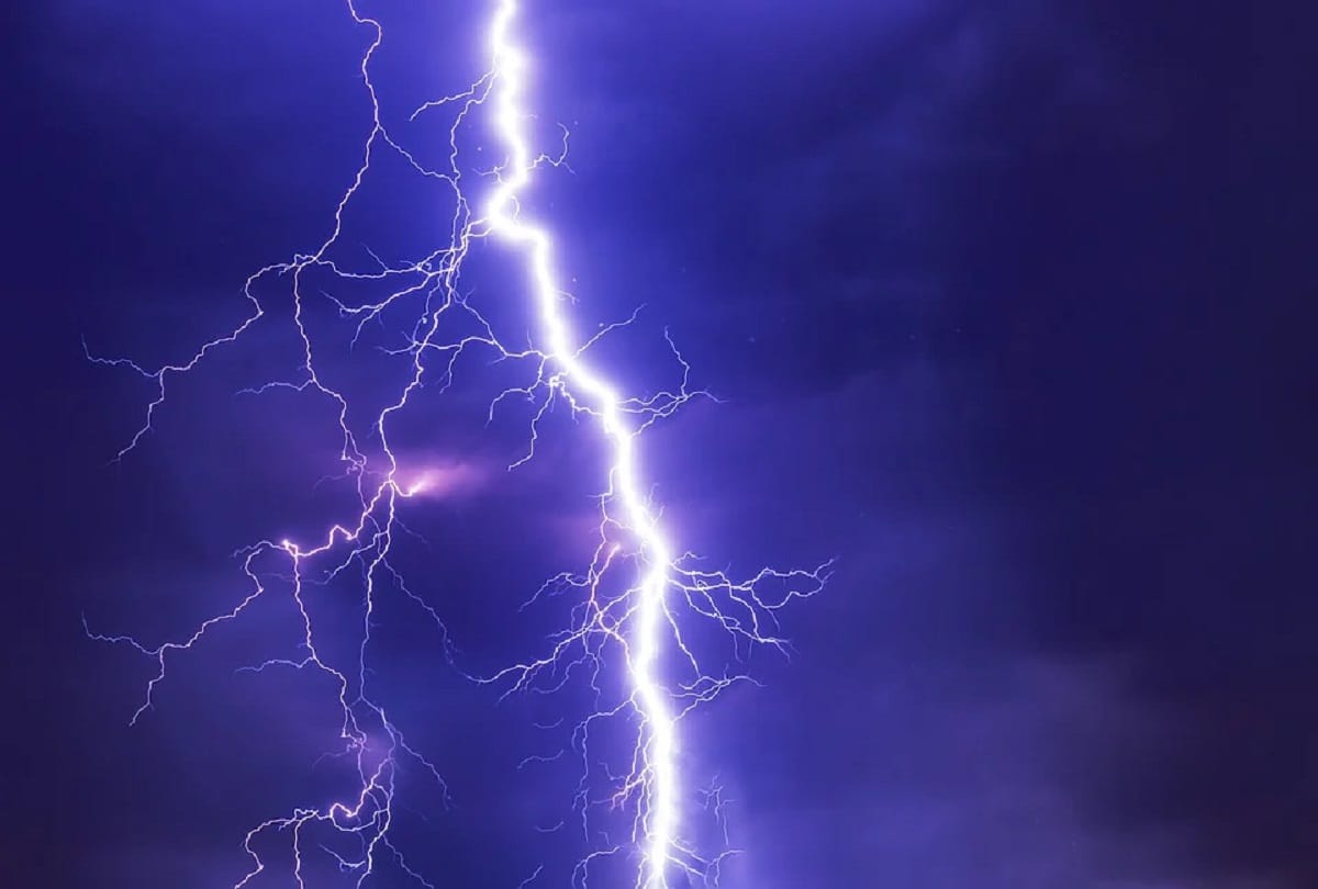 Two people died by lightning while grazing buffalo in mau