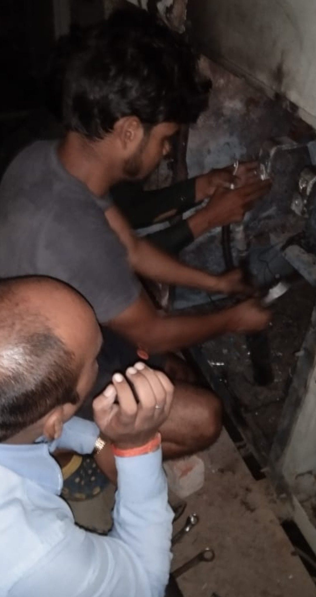 Explosion in Substation's OCB in fatehpur