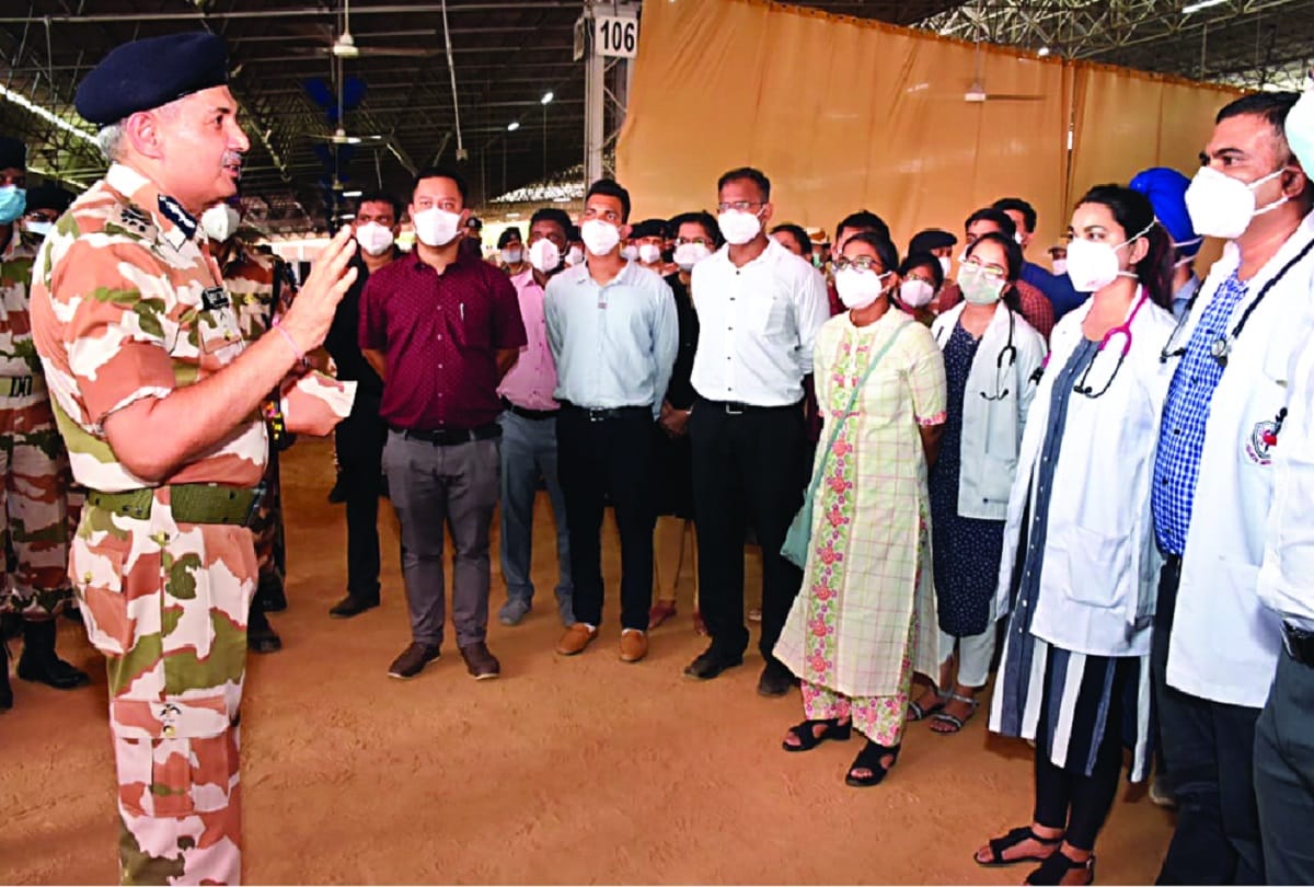 Radha Swami Beas covid Care Center started with 2000 beds