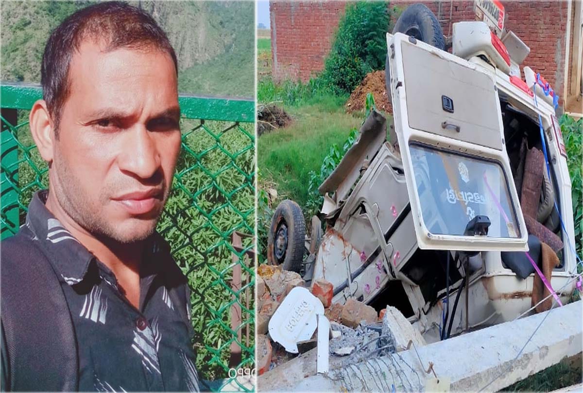 road accident in kannauj, one died, two injured