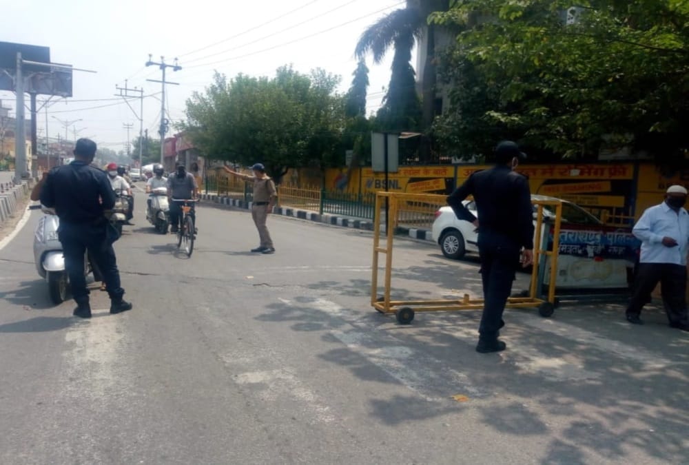 Dehradun News: Coronavirus Cases in Dehradun: Dehradun City and market closed, Road Empty, See photos
