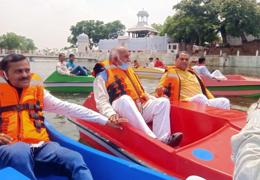 boting will start in village in orai