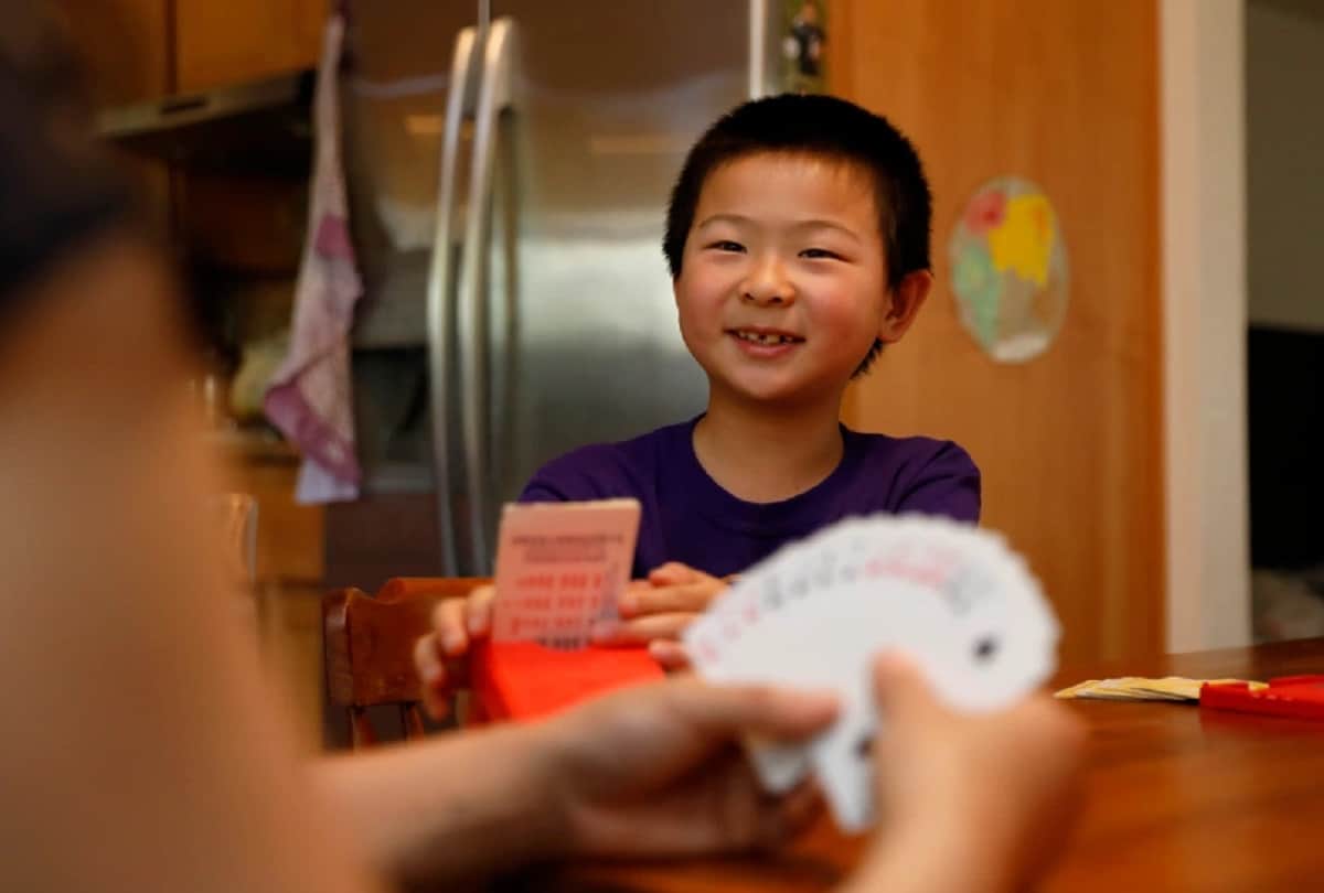 8 year old Andrew Chen becomes the youngest bridge player