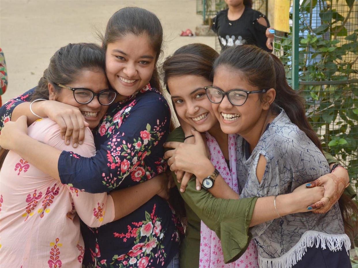 81.05 percent in high school and 56.39 percent in inter-examination candidates