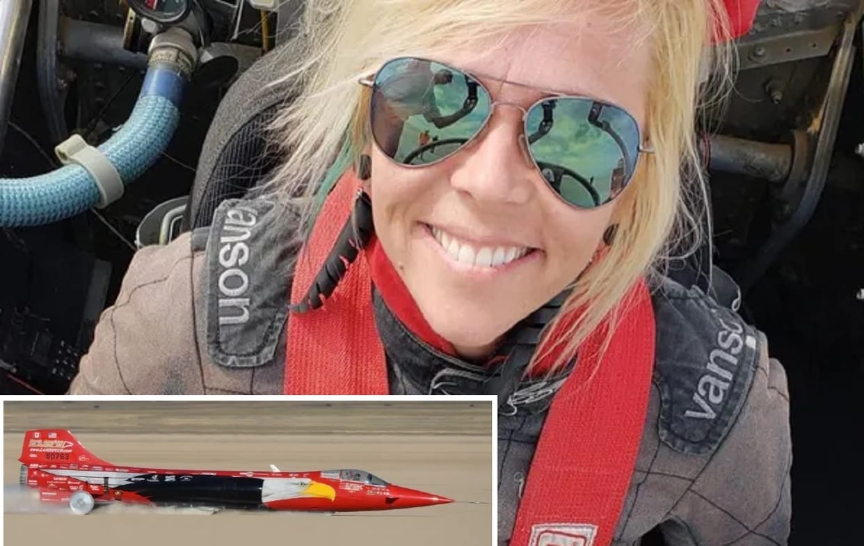Jessi Combs becomes the fastest woman on Earth almost a year after fatal crash