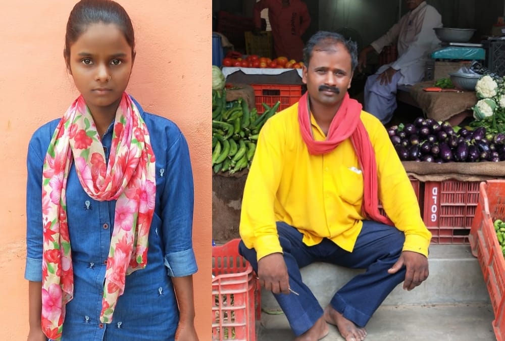 UP board 10th 12th result 2020: Pooja Maurya, seventh position on state level her father use to seel vegetables.