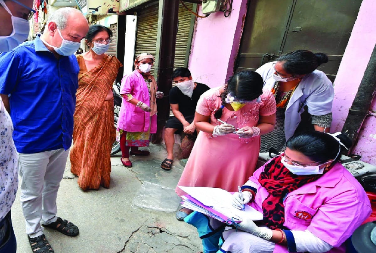 Sero survey started in Delhi 600 samples for first day