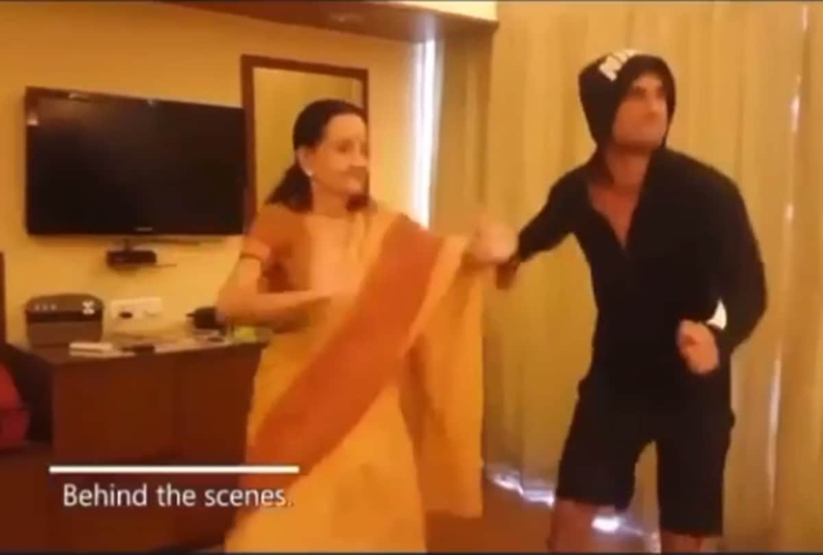Sushant Singh Rajput Dance Video From His Movie Set Dil Bechara Goes Viral