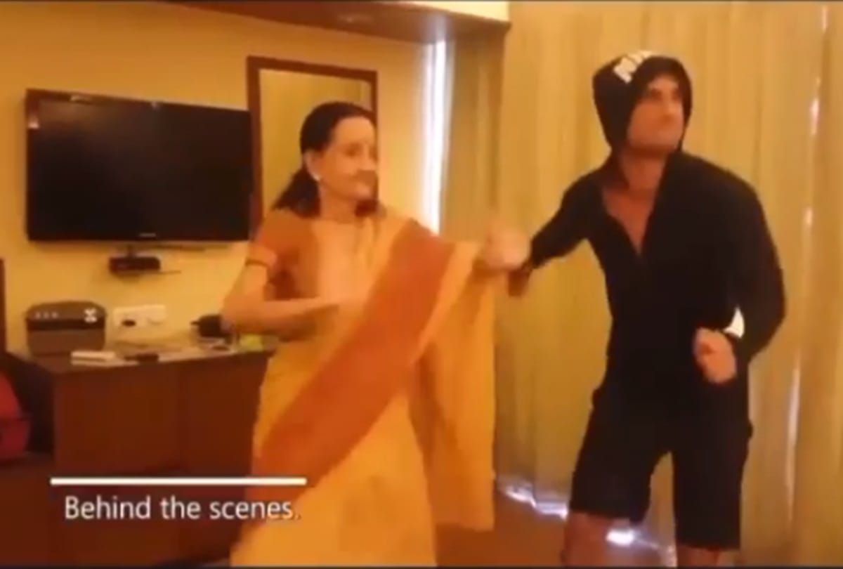 Sushant Singh Rajput Dance Video From His Movie Set Dil Bechara Goes Viral