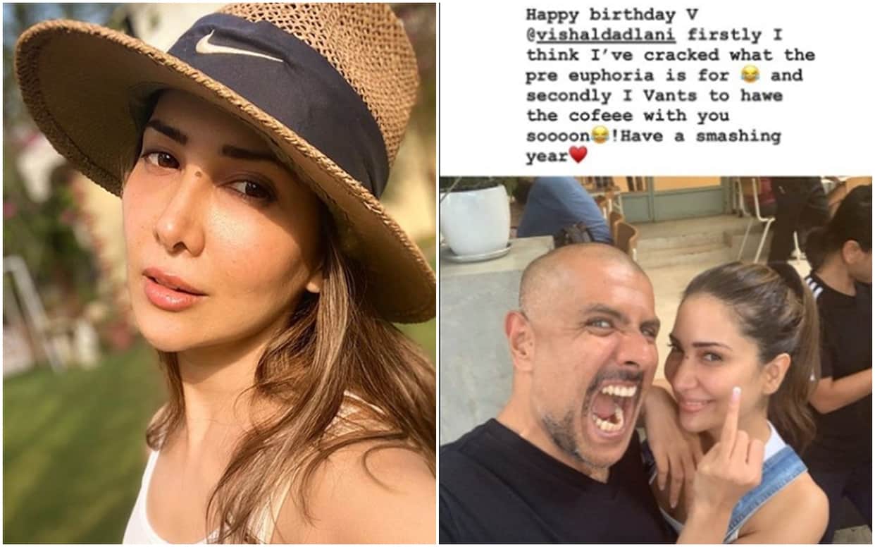 Kim Sharma Wishes Vishal Dadlani Birthday Users wonder if the two are dating