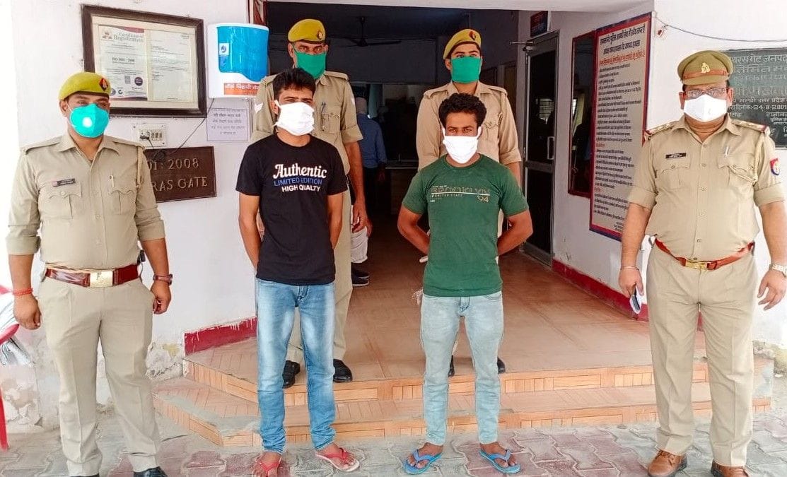 Hathras: Two wanted vicious gangsters of gangsters caught