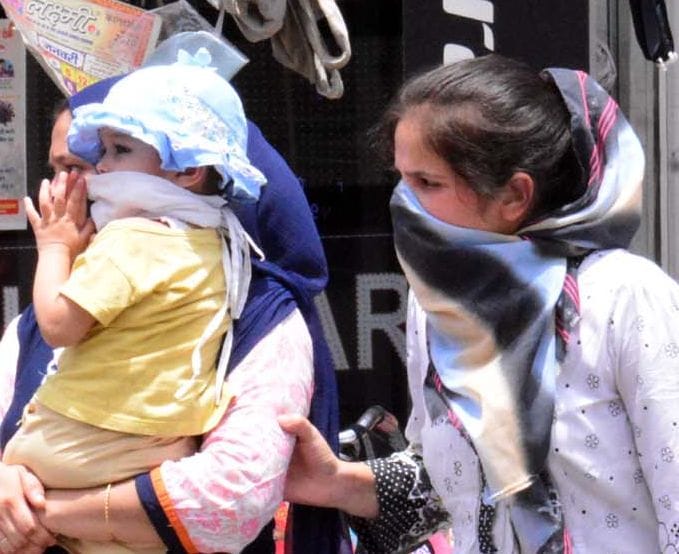 Heat stroke and heat ravaged