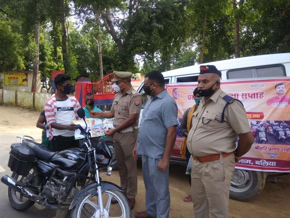 Road Safety Week concludes with challan of seven vehicles