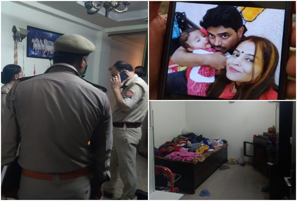 couple commits sucide in ghaziabad indirapuram Both committed suicide due to family feud