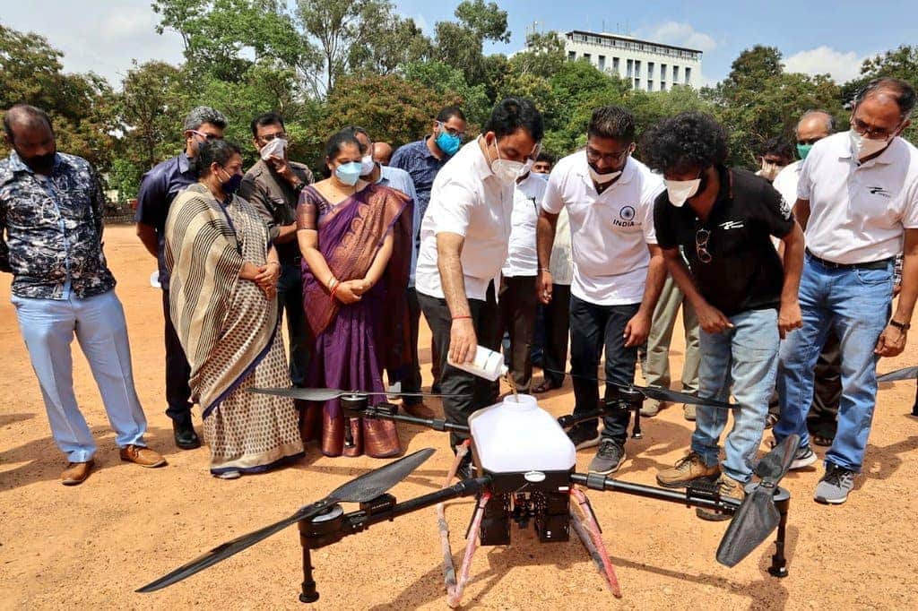 Karnataka Deputy CM Ashwathnarayan CN took appreciate actor Ajith drone technology which proved effective during the Covid-19