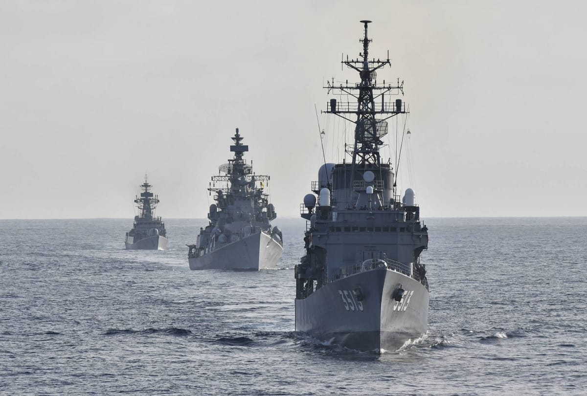 India and Japan conducts bilateral naval exercises in the Indian Ocean