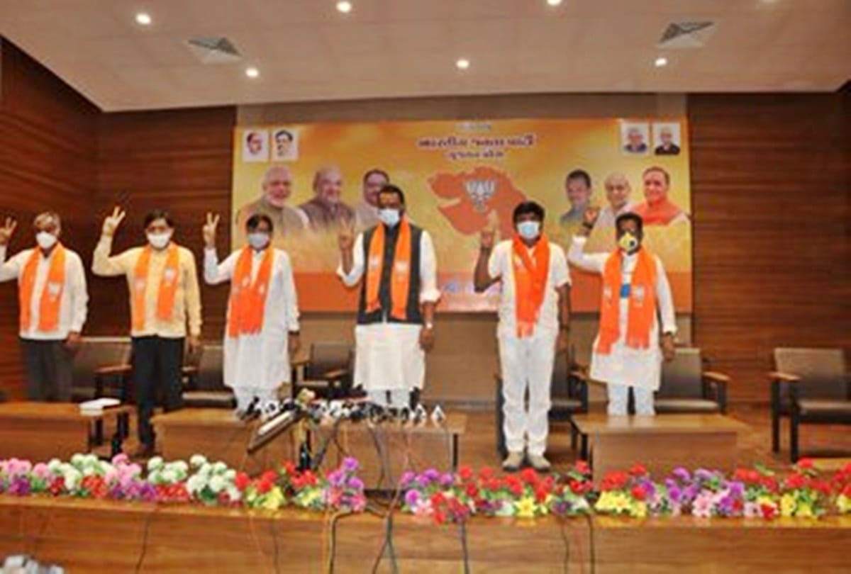 Gujarat Congress in trouble, five former MLA join BJP Rajya Sabha elections 2020