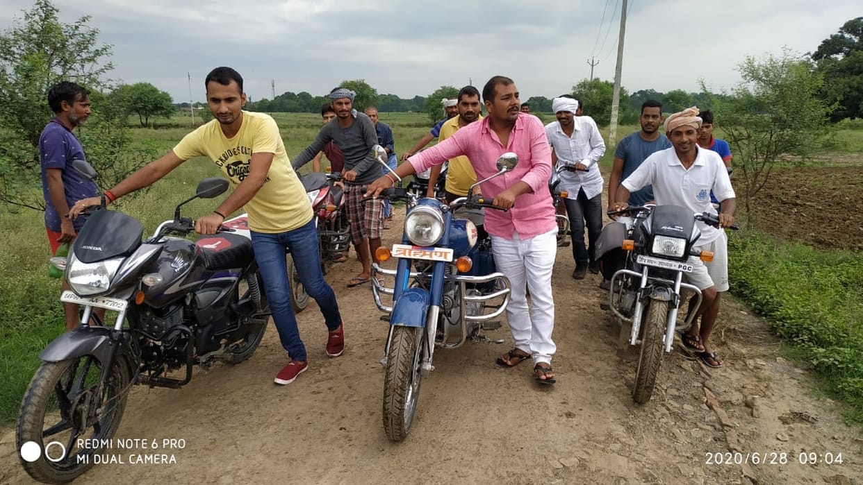 Procession in protest against the increase in petroleum products