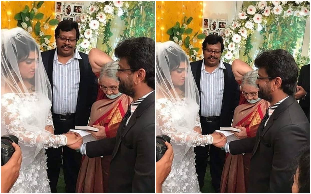 Bigg Boss Tamil fame Vanitha Vijaykumar Married To Peter Paul : Vanitha Vijayakumar got married to filmmaker Peter Paul