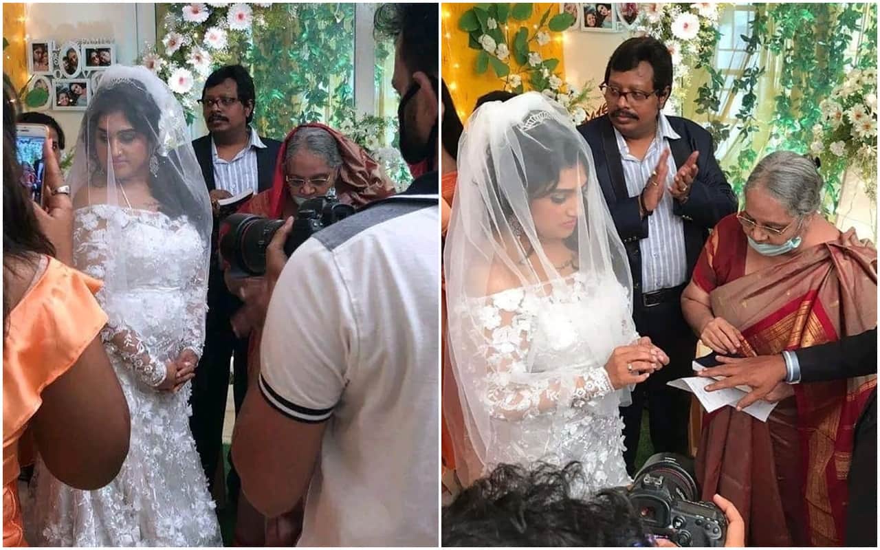 Vanitha Vijaykumar Beat Husband Peter Paul Throws him out of house