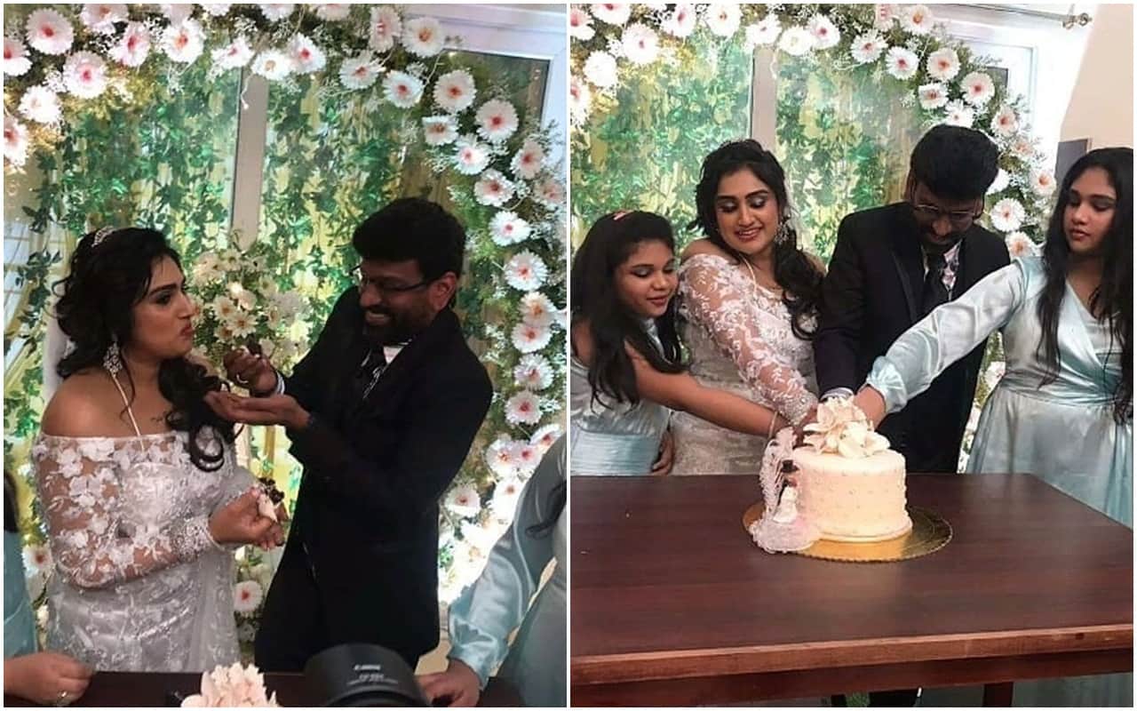 Bigg Boss Tamil fame Vanitha Vijaykumar Married To Peter Paul : Vanitha Vijayakumar got married to filmmaker Peter Paul