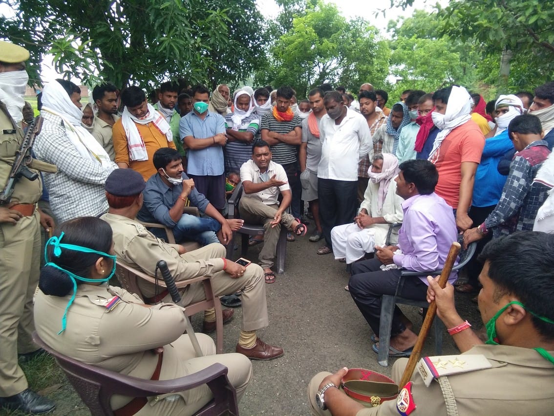 Farmers snatched away, no measurement