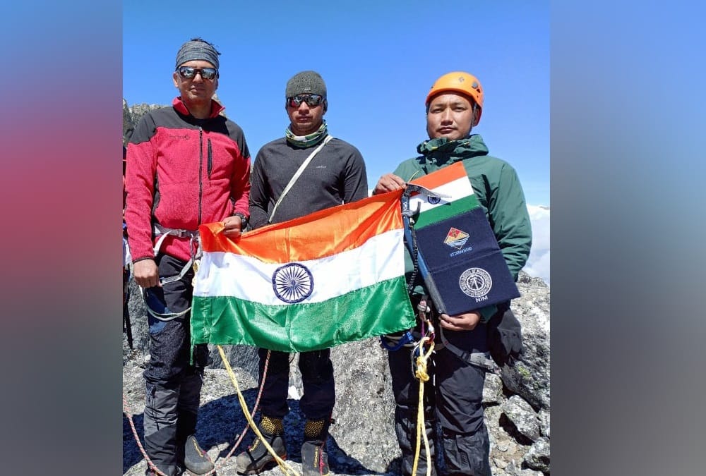 Nim Team Climbed Harsil valley Unknown peak During Lockdown, Photos