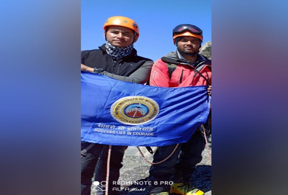 Nim Team Climbed Harsil valley Unknown peak During Lockdown, Photos